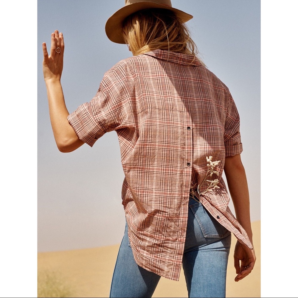 Madewell Courier Shirt in Hartley Plaid